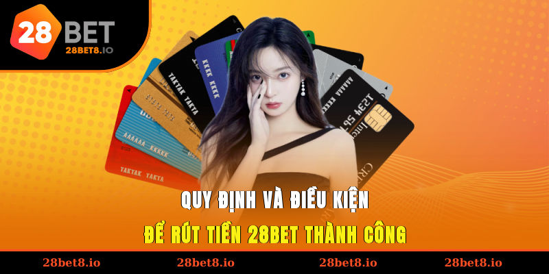 Rút Tiền 28BET – Hướng Dẫn Thực Hiện Quy Trình Nhanh Gọn 1 Quy định và điều kiện để rút tiền 28BET thành công